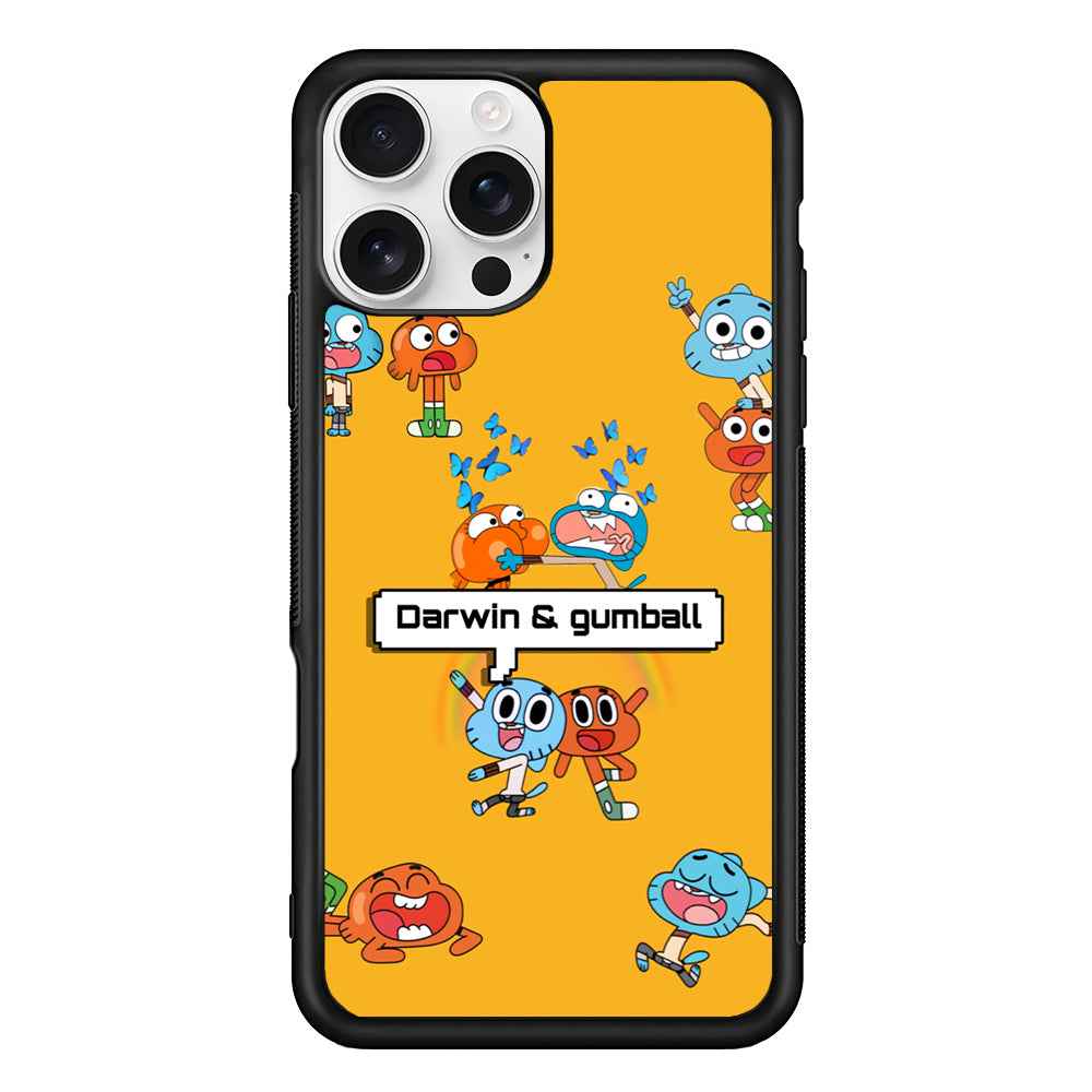 Gumball and Darwin iPhone 16 Pro Case