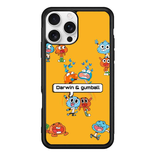 Gumball and Darwin iPhone 16 Pro Case
