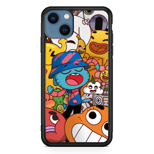 Gumball and Friends iPhone 15 Plus Case - Carneyforia