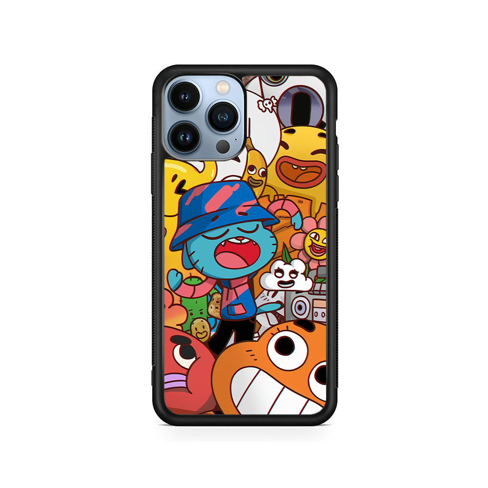 Gumball and Friends iPhone 14 Pro Max Case