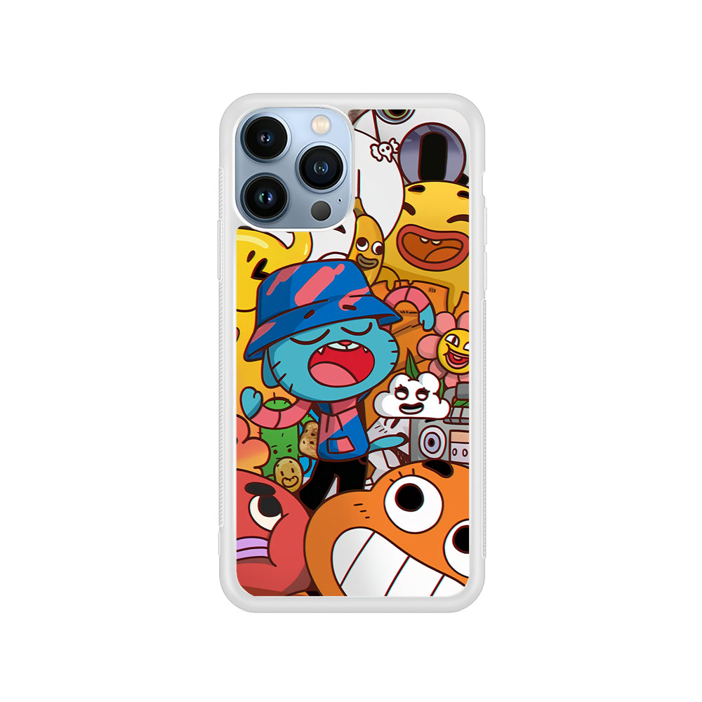 Gumball and Friends iPhone 14 Pro Max Case