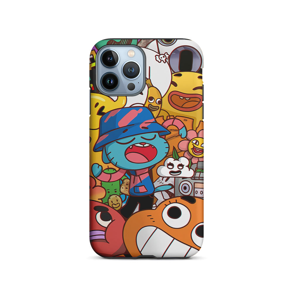 Gumball and Friends iPhone 14 Pro Max Case