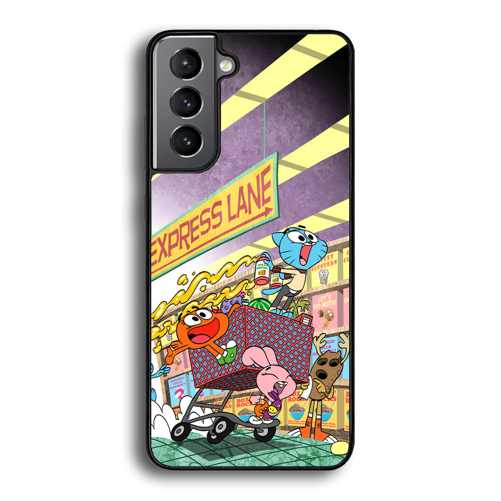 Gumball on Express Lane Samsung Galaxy A15 Case - Carneyforia