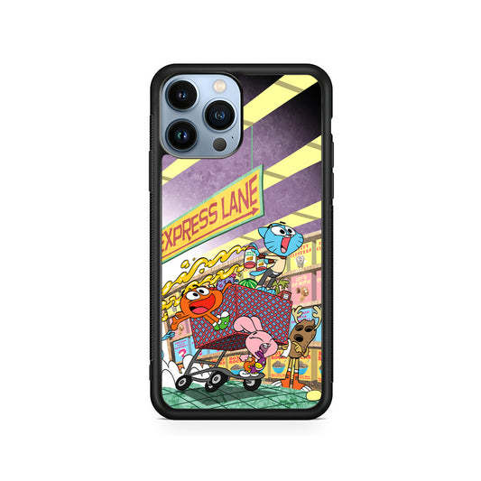 Gumball on Express Lane iPhone 14 Pro Case