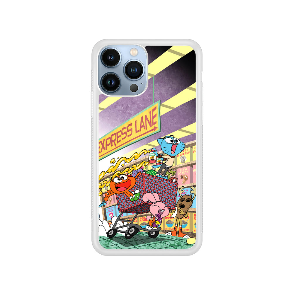 Gumball on Express Lane iPhone 14 Pro Max Case