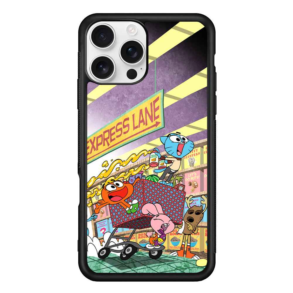 Gumball on Express Lane iPhone 16 Pro Max Case