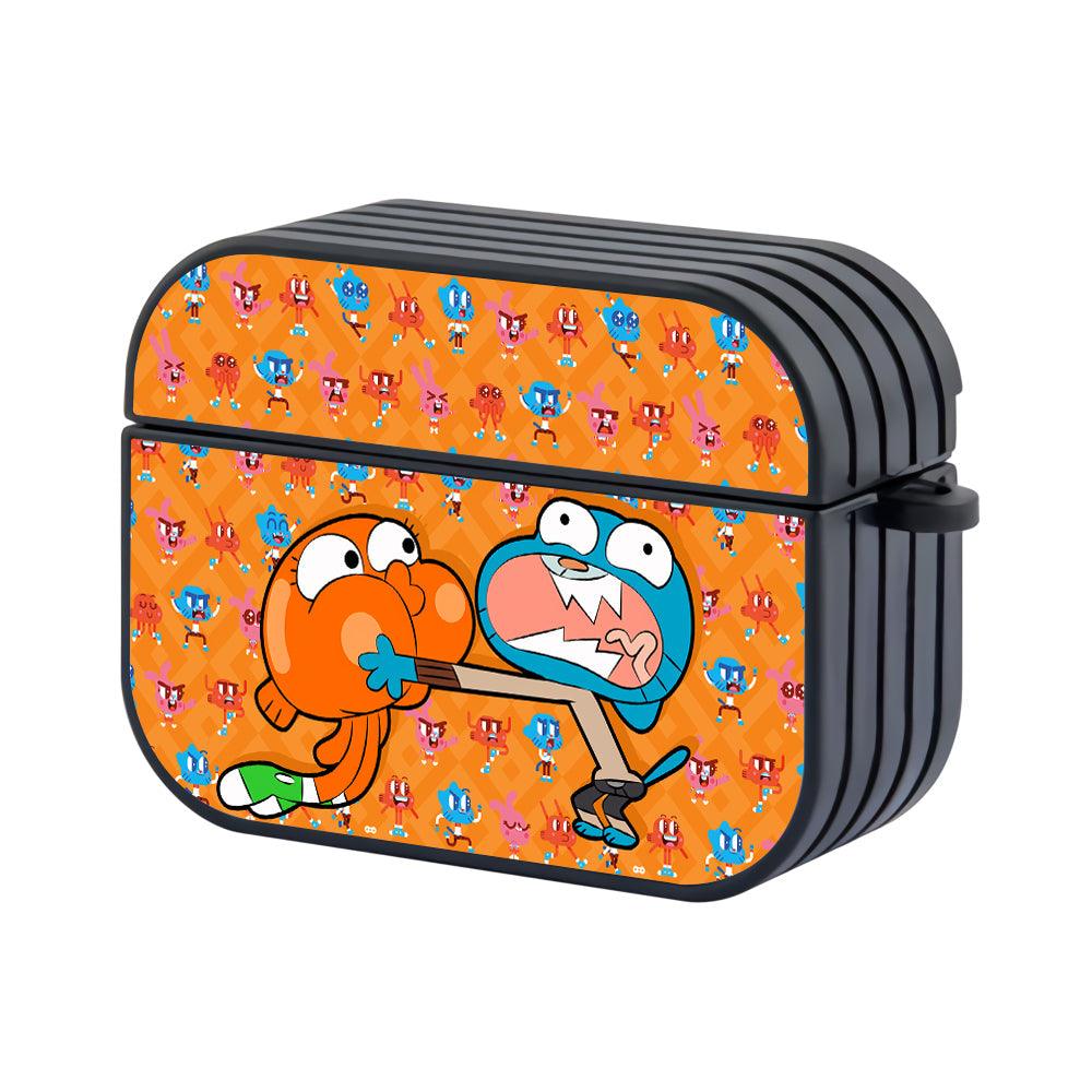 Gumball with Today's Problem Apple Airpods Pro 3 Case Black