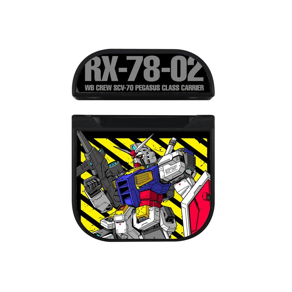 Gundam Battle Force Pegasus Class Apple Airpods Case Black