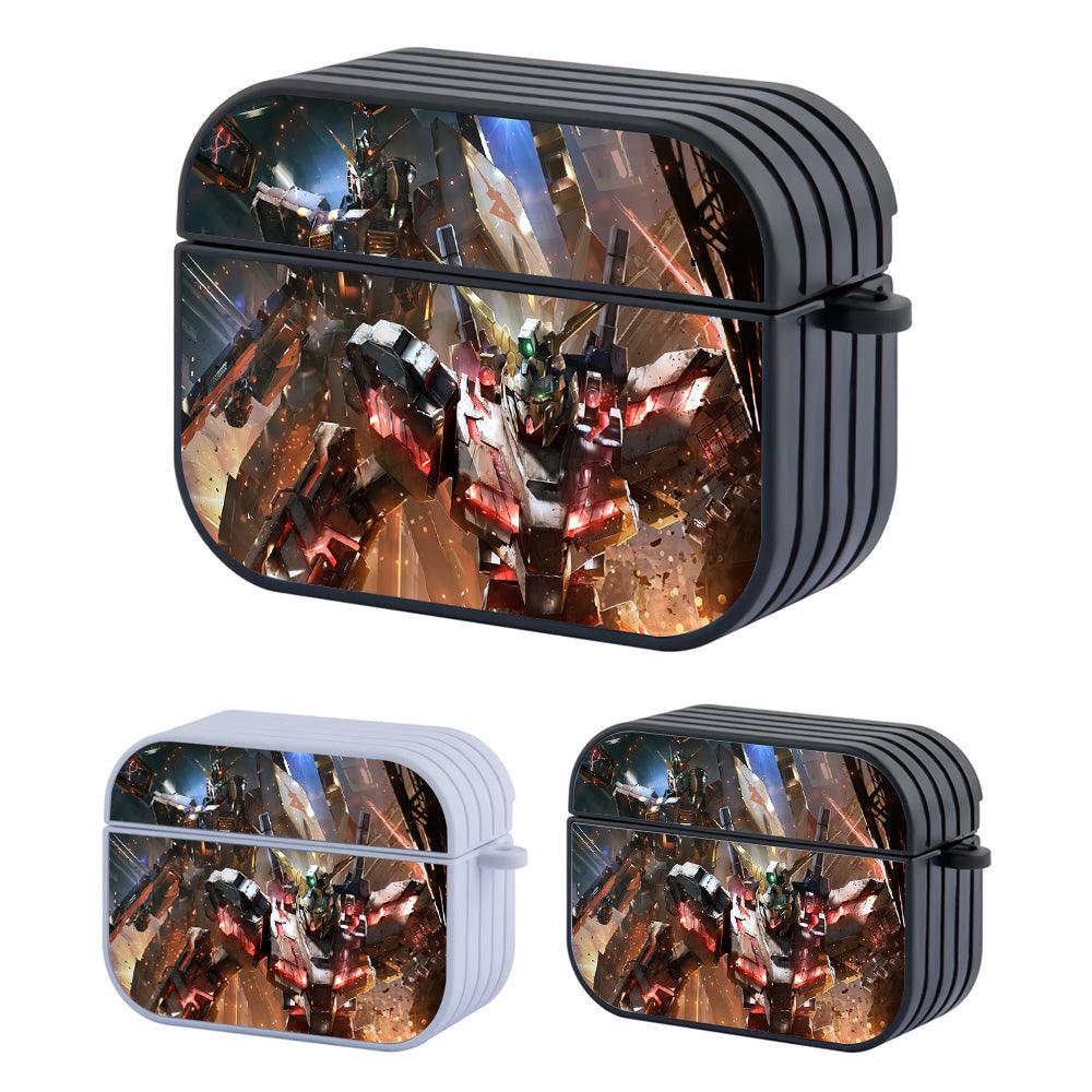 Gundam Burning The City Apple Airpods Pro 3 Case-Carneyforia