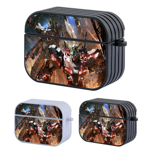 Gundam Burning The City Apple Airpods Pro 3 Case-Carneyforia
