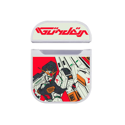 Gundam The Flaming Spirit Apple Airpods Case White