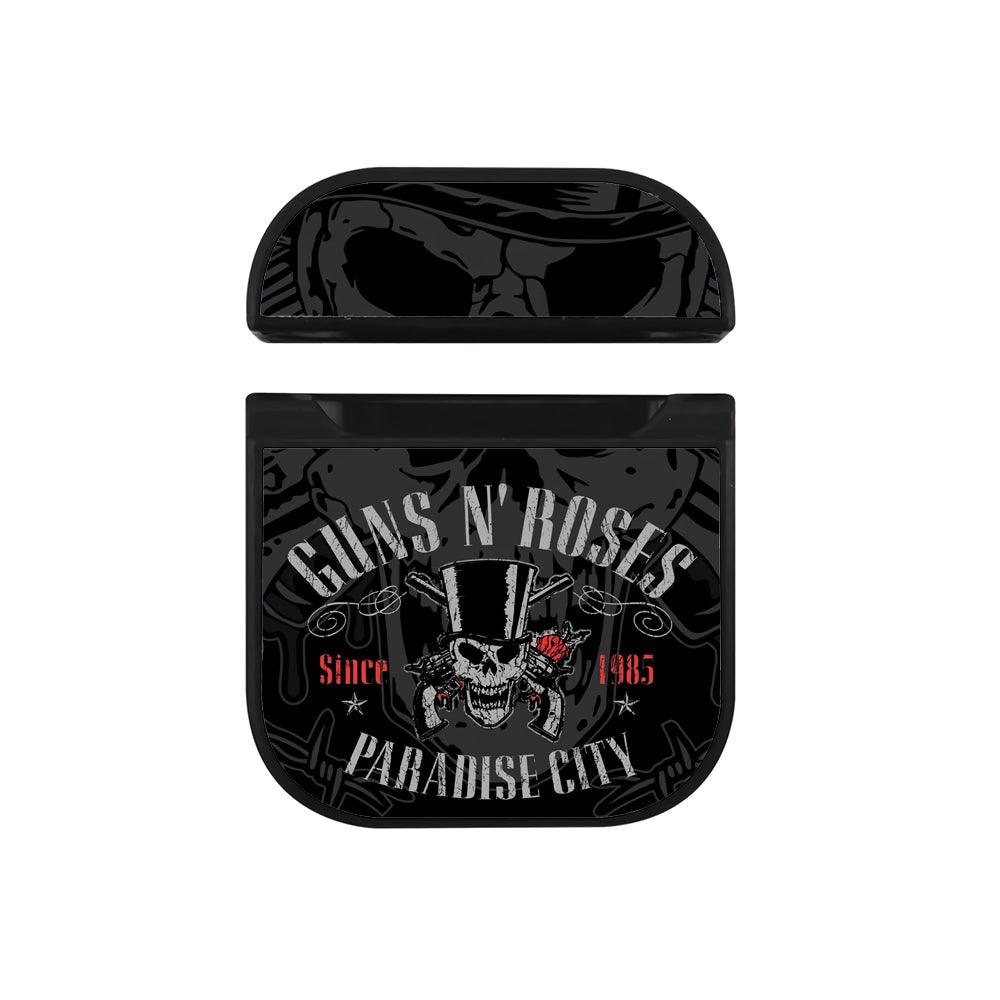 Guns N Roses Heaven Come to Us Apple Airpods Case Black