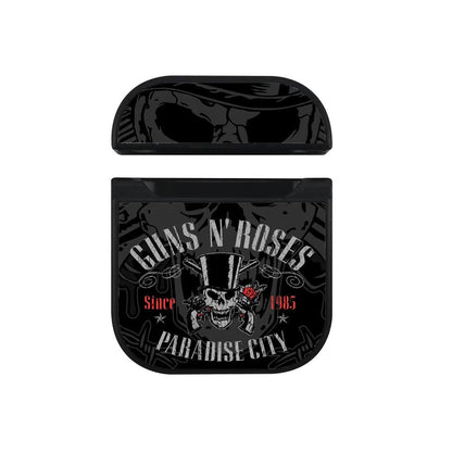 Guns N Roses Heaven Come to Us Apple Airpods Case Black