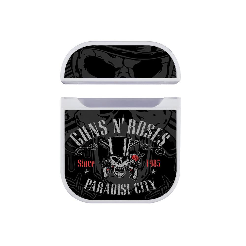 Guns N Roses Heaven Come to Us Apple Airpods Case White