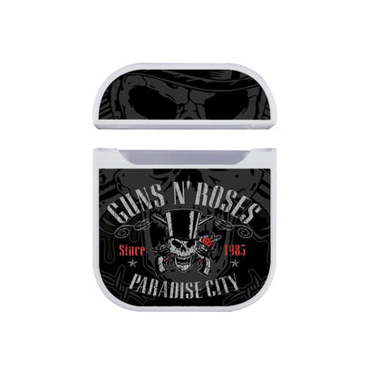 Guns N Roses Heaven Come to Us Apple Airpods Case White