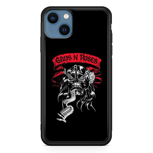 Guns N Roses Red Shawl iPhone 15 Plus Case - Carneyforia