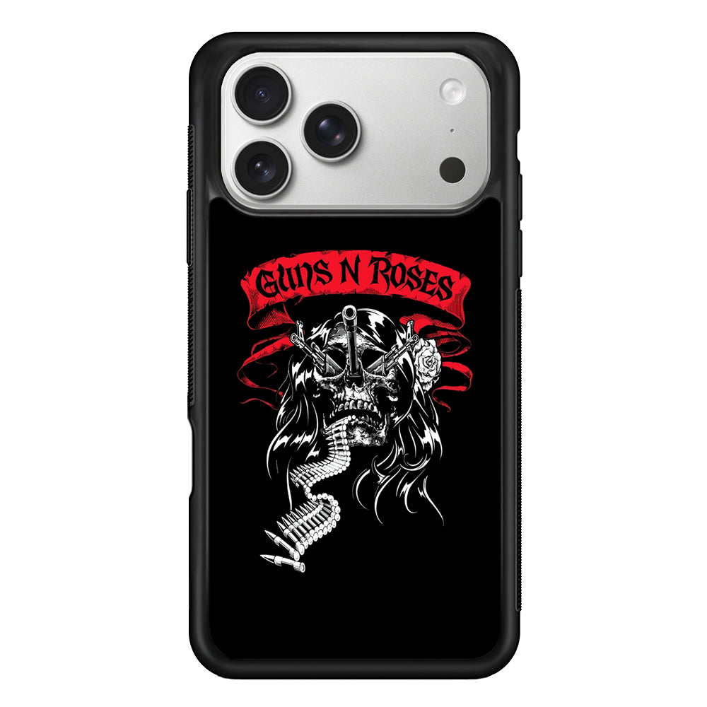 Guns N Roses Red Shawl iPhone 17 Pro Max Case