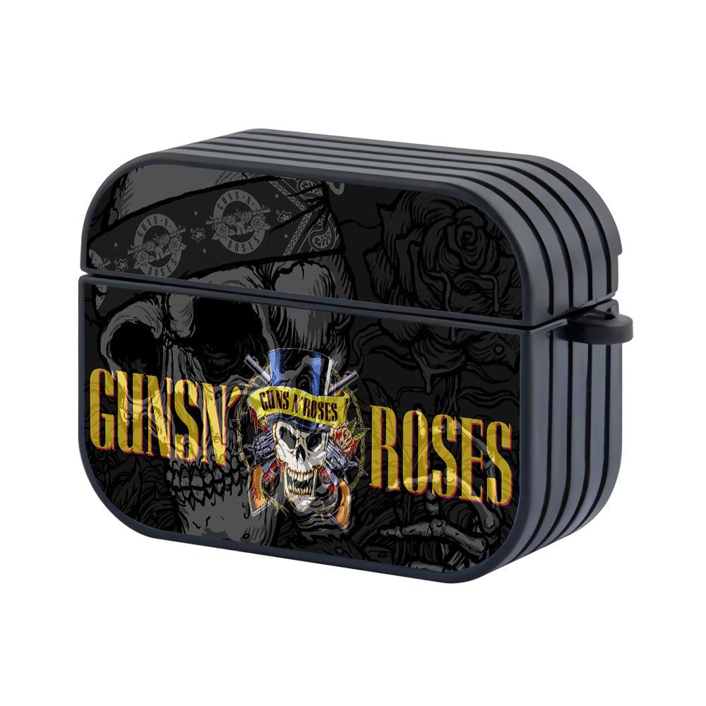 Guns N Roses Shadows Spirit Apple Airpods Pro 3 Case Black