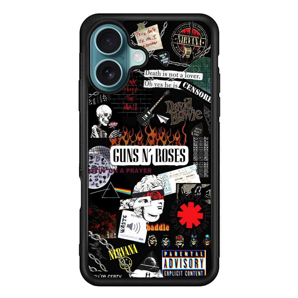Guns N Roses and Friends Signature iPhone 17 Case