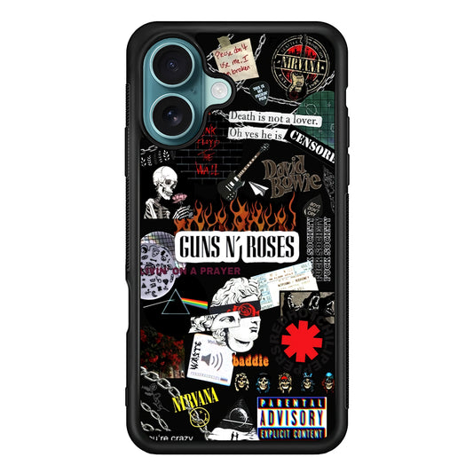 Guns N Roses and Friends Signature iPhone 17 Case