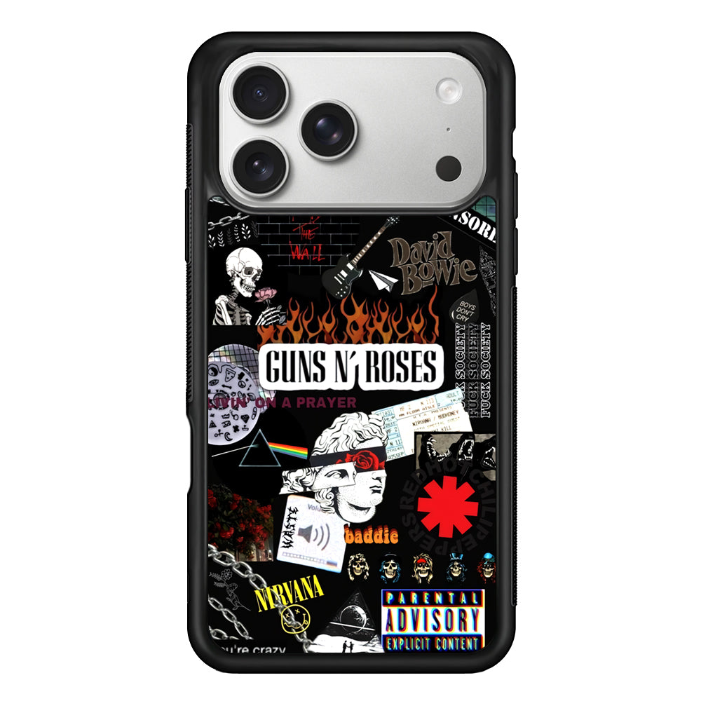 Guns N Roses and Friends Signature iPhone 17 Pro Max Case