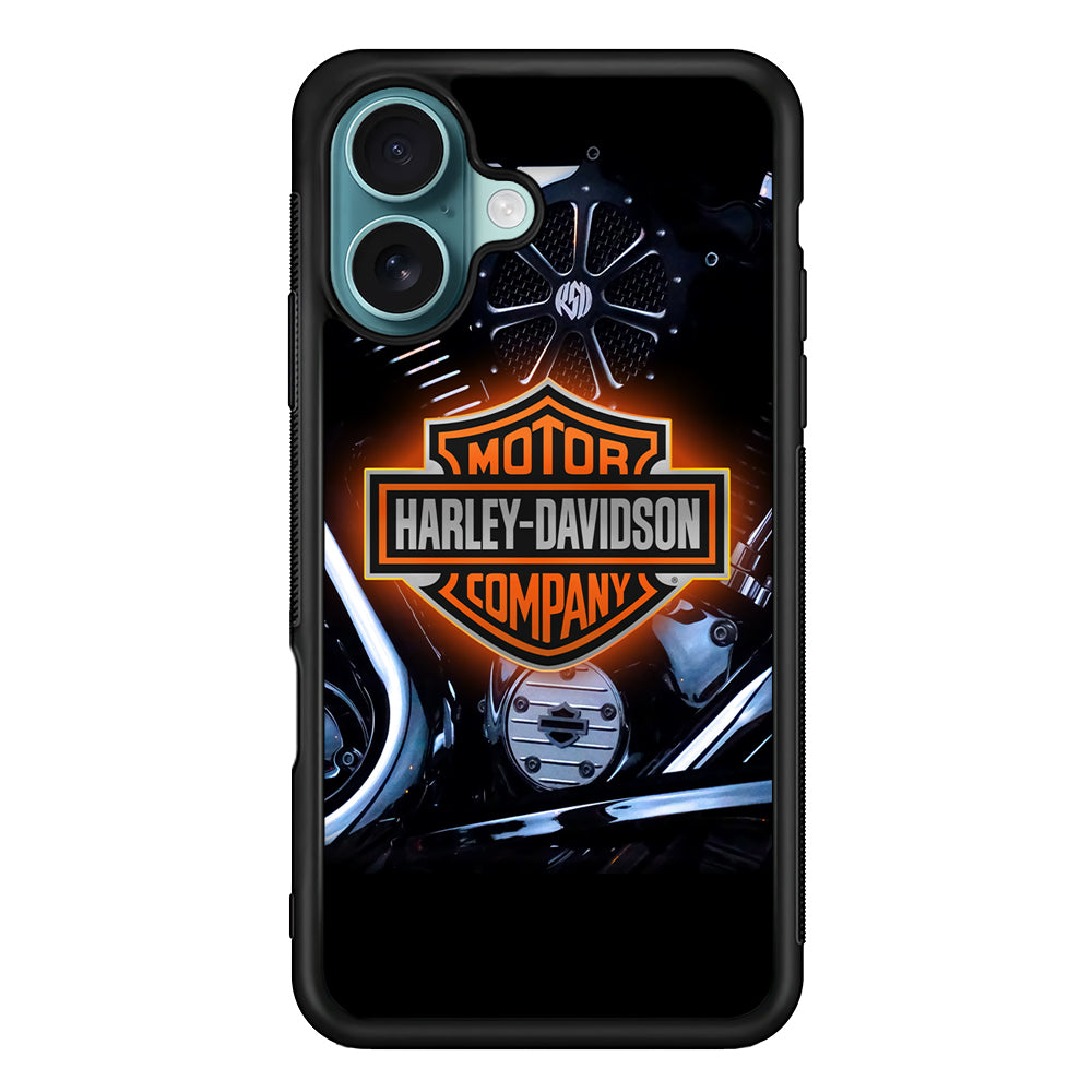Harley Davidson Light Up The Engine iPhone 16 Case