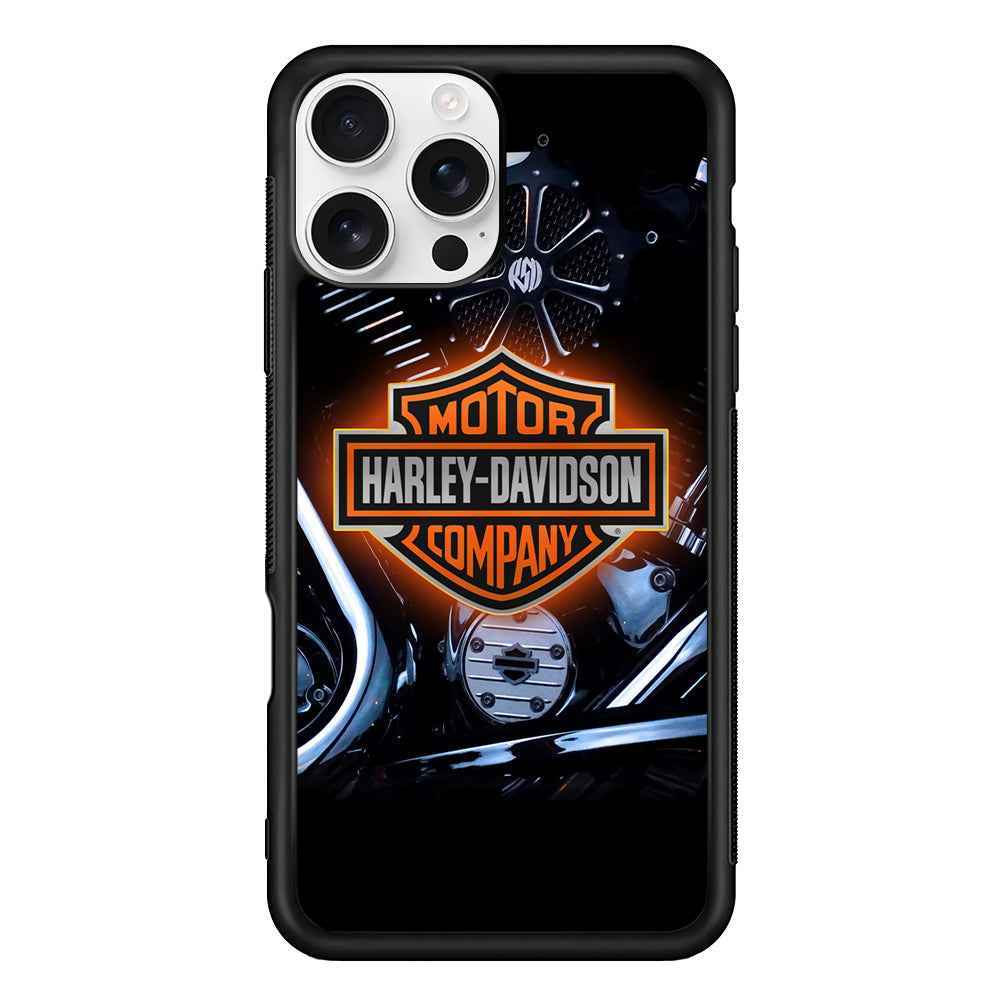 Harley Davidson Light Up The Engine iPhone 16 Pro Case