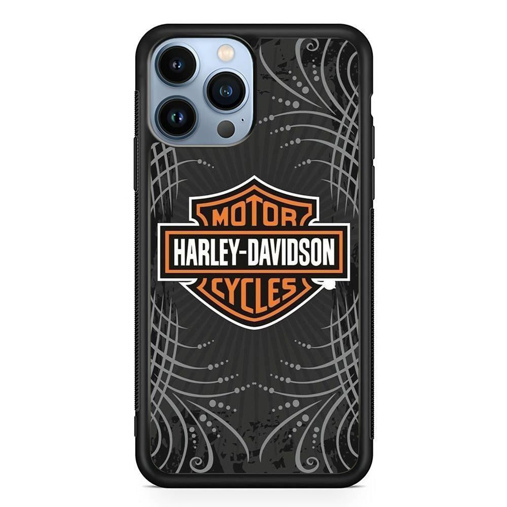 Harley Davidson Luxe iPhone 15 Pro Case - Carneyforia