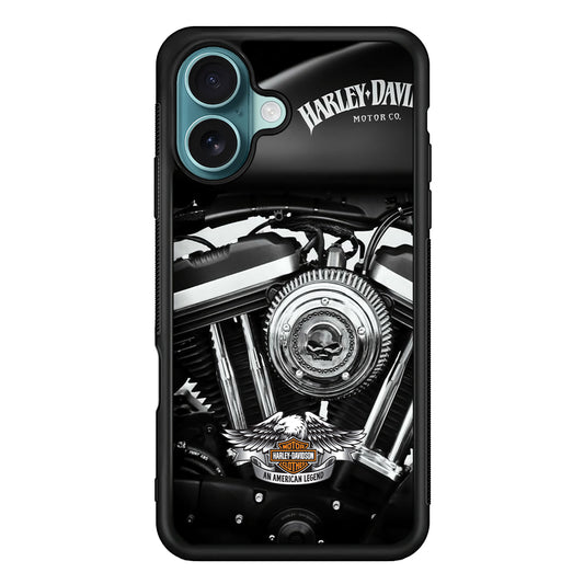 Harley Davidson Major Torque iPhone 16 Plus Case