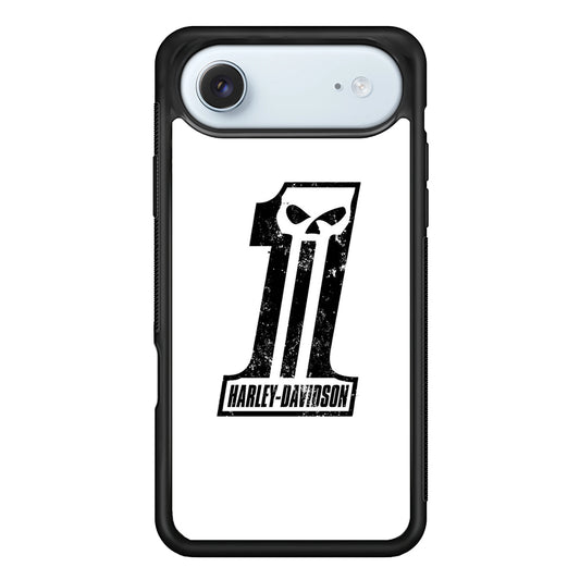 Harley Davidson White Number Skull iPhone 17 Air Case