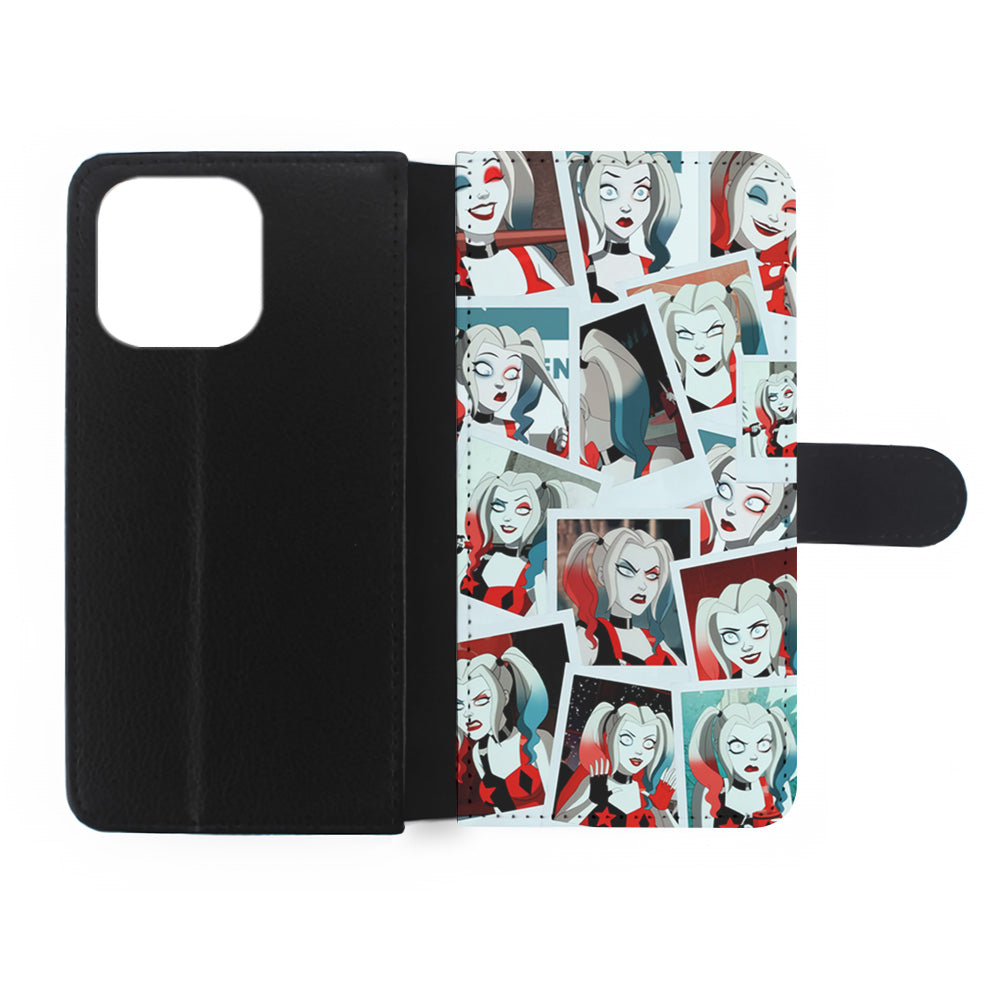 Harley Queen Expression In Frame iPhone 14 Plus Case