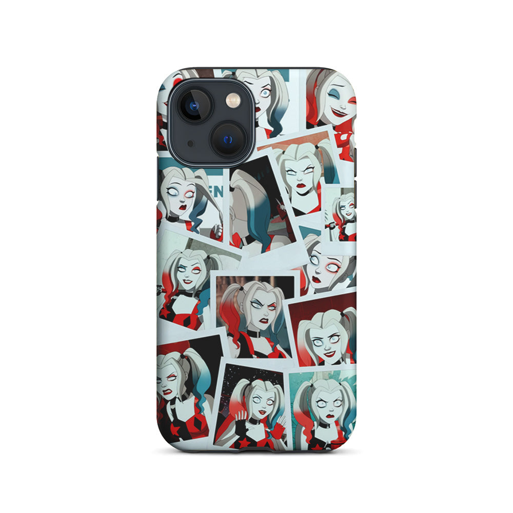 Harley Queen Expression In Frame iPhone 15 Case