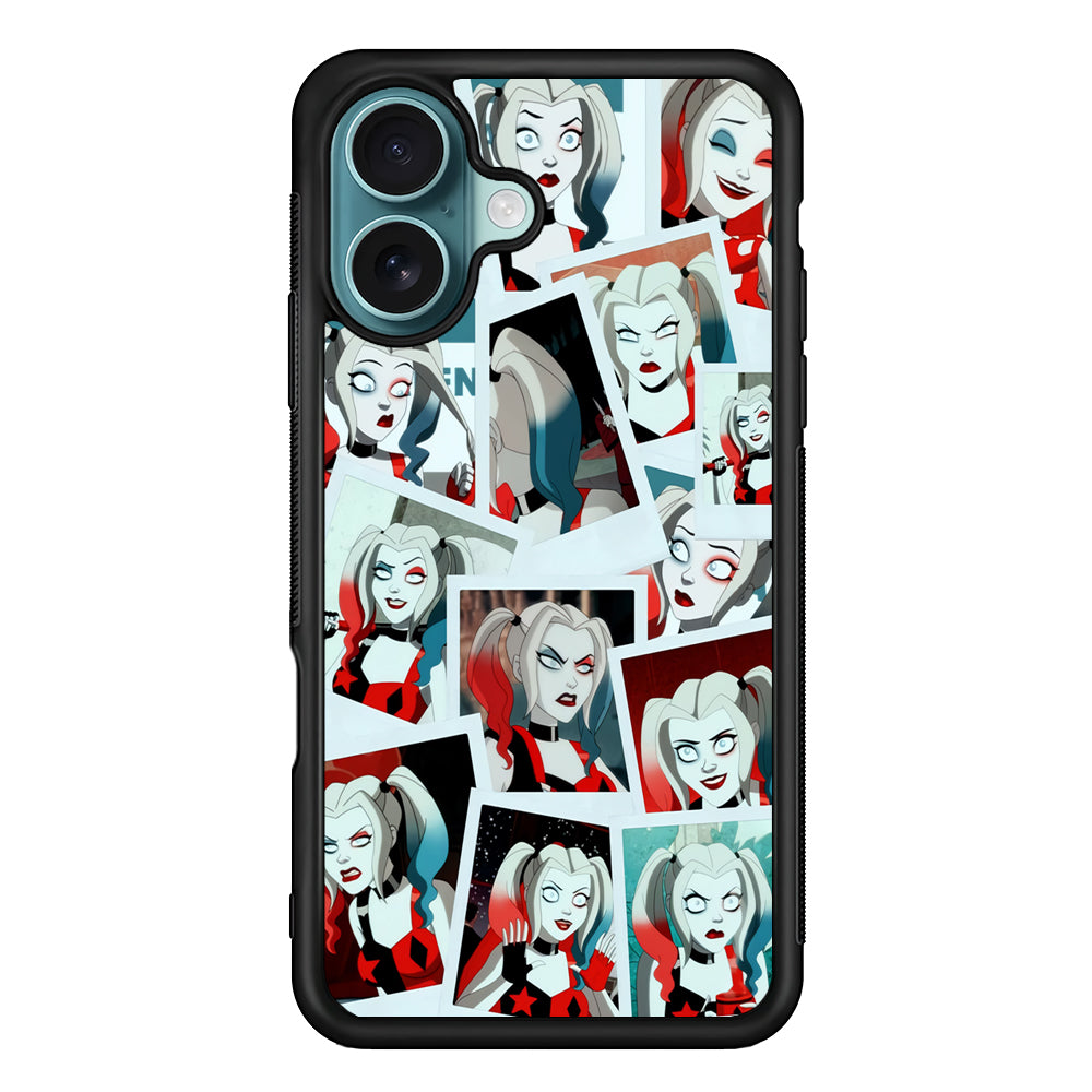 Harley Queen Expression In Frame iPhone 17 Case