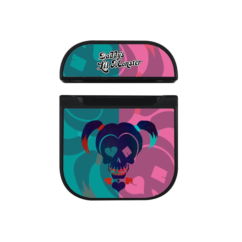Harley Quinn Feel The Logo Apple Airpods Case Black