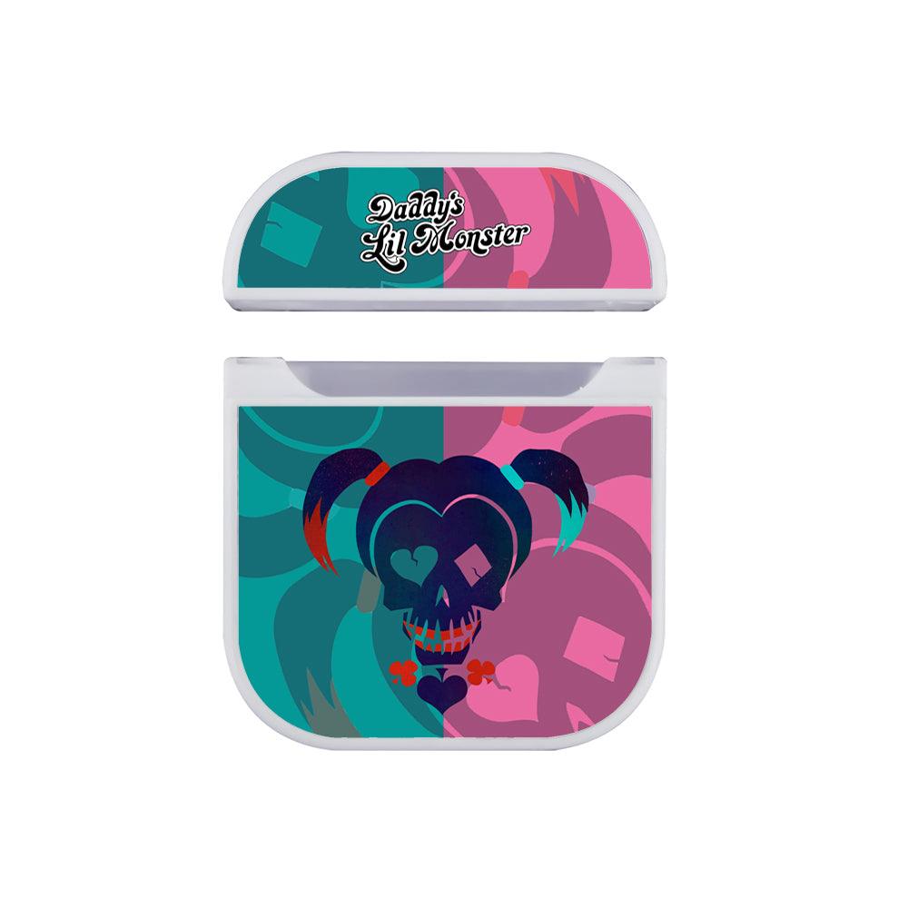 Harley Quinn Feel The Logo Apple Airpods Case White