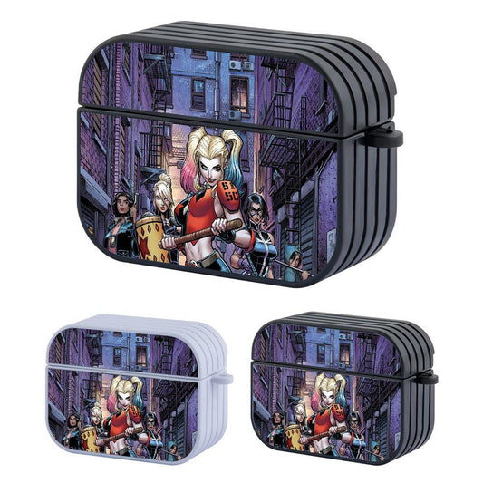 Harley Quinn Girls Squad on Duty Apple Airpods Pro 3 Case-Carneyforia