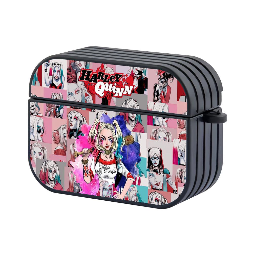 Harley Quinn Good Mood Apple Airpods Pro Case Black