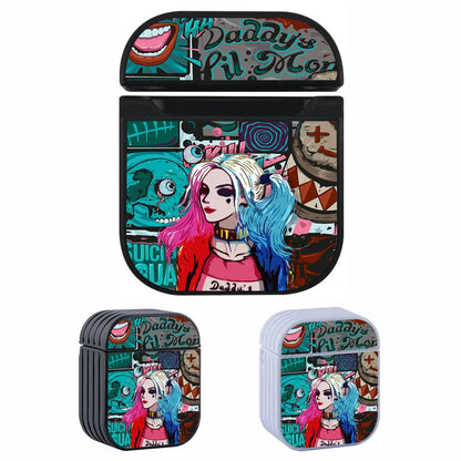 Harley Quinn Smile in Motion Apple Airpods Case