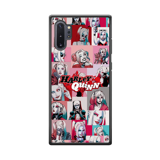 Harley Quinn Smiley Photo Collage Samsung Galaxy Note 10 Plus Case