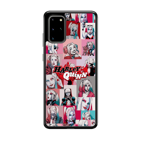 Harley Quinn Smiley Photo Collage Samsung Galaxy S20 Plus Case