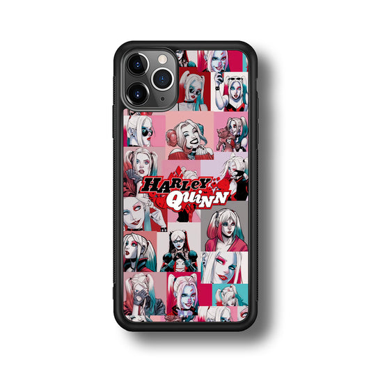 Harley Quinn Smiley Photo Collage iPhone 11 Pro Case