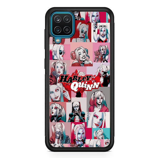 Harley Quinn Smiley Photo Collage Samsung Galaxy A12 Case