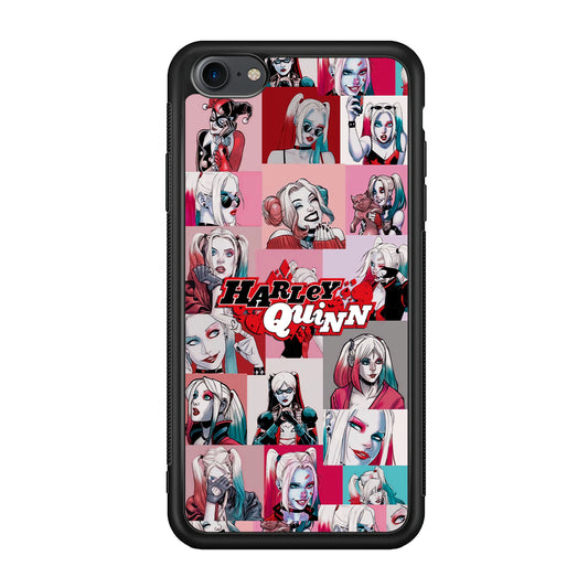 Harley Quinn Smiley Photo Collage iPhone 8 Case