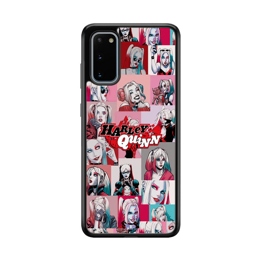 Harley Quinn Smiley Photo Collage Samsung Galaxy S20 Case