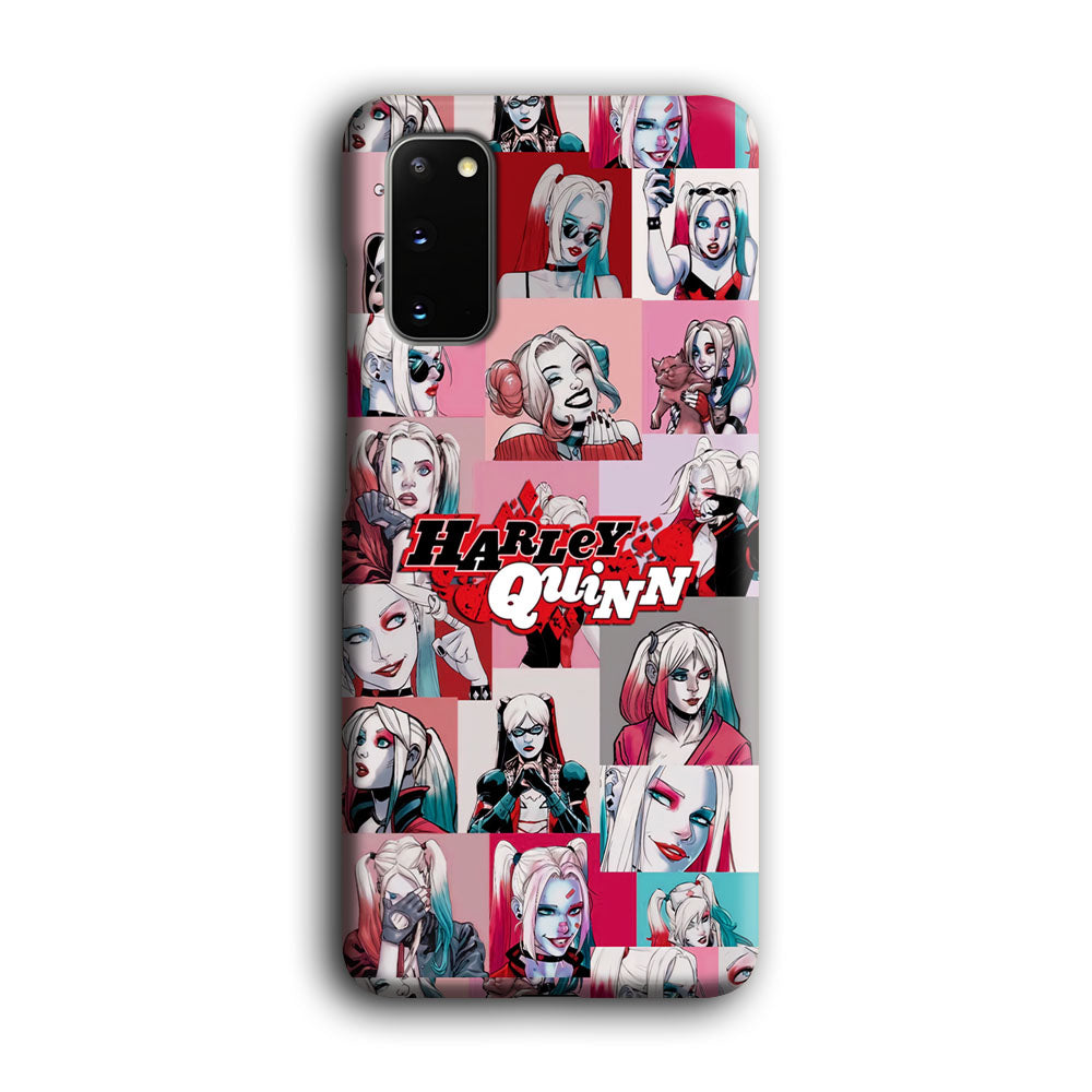 Harley Quinn Smiley Photo Collage Samsung Galaxy S20 Case