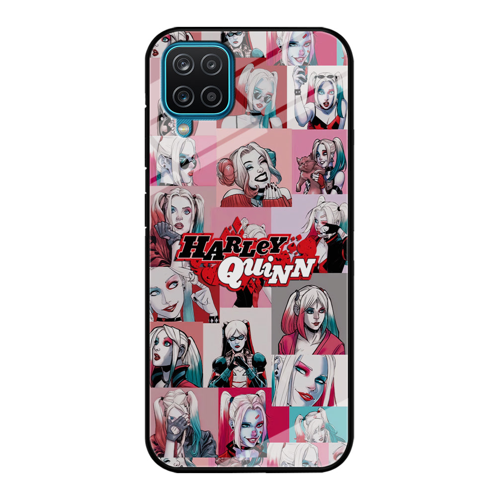 Harley Quinn Smiley Photo Collage Samsung Galaxy A12 Case