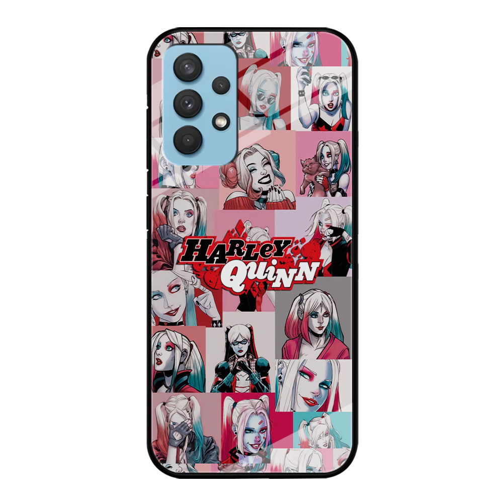 Harley Quinn Smiley Photo Collage Samsung Galaxy A32 Case