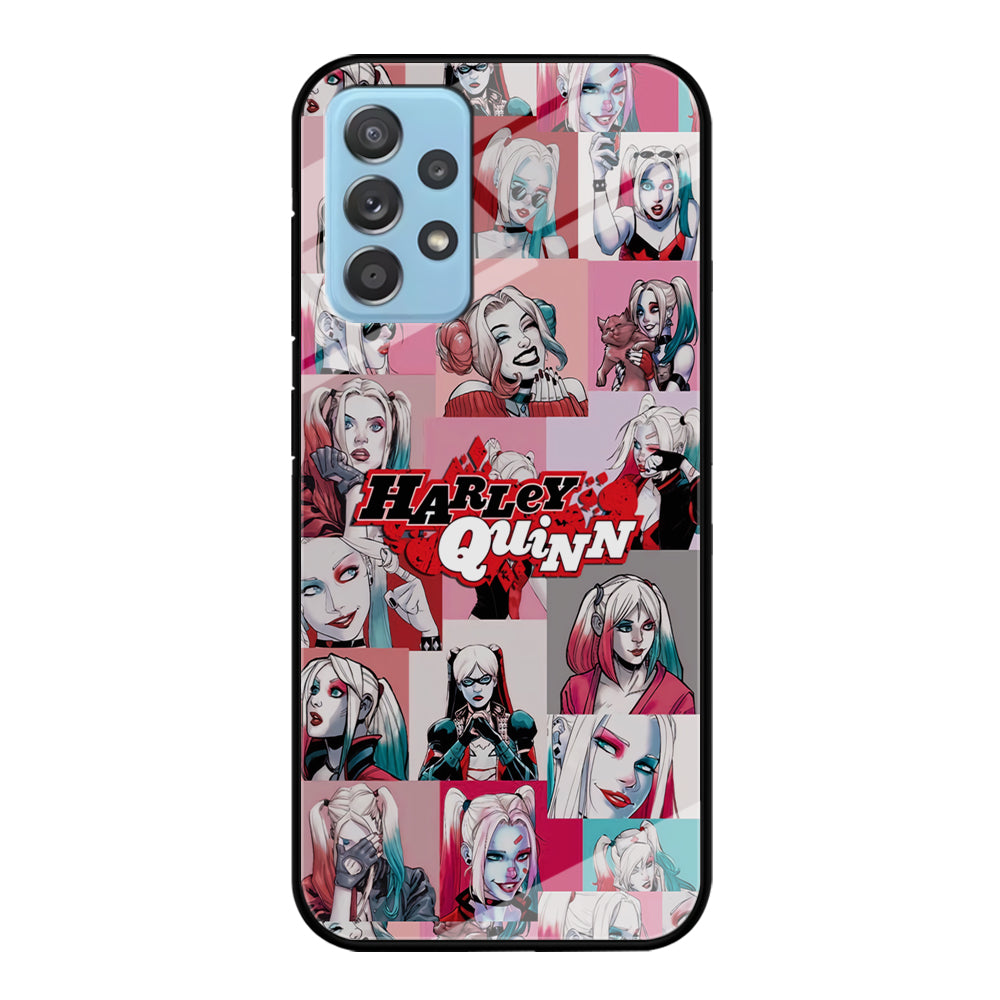 Harley Quinn Smiley Photo Collage Samsung Galaxy A52 Case