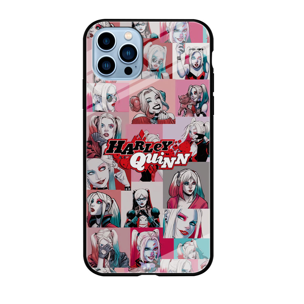 Harley Quinn Smiley Photo Collage iPhone 12 Pro Max Case