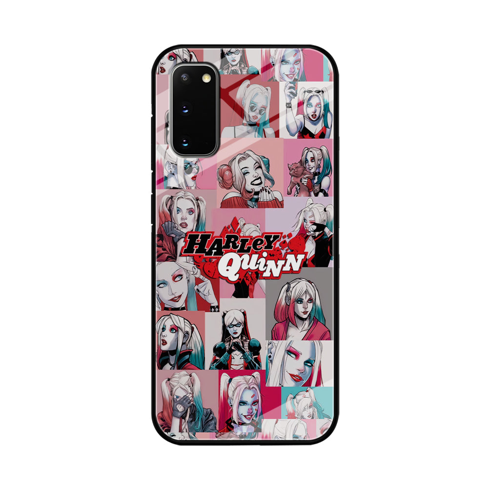 Harley Quinn Smiley Photo Collage Samsung Galaxy S20 Case